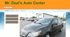 Desktop Screenshot of mrdealsautocenter.com