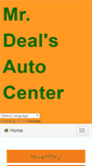 Mobile Screenshot of mrdealsautocenter.com